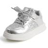 Children’s Sneakers, Spring/Autumn New Arrival, Girls’ Casual Shoes with Sequins, Korean Style Boys’ Skate Shoes, Soft-Soled Baby Flats