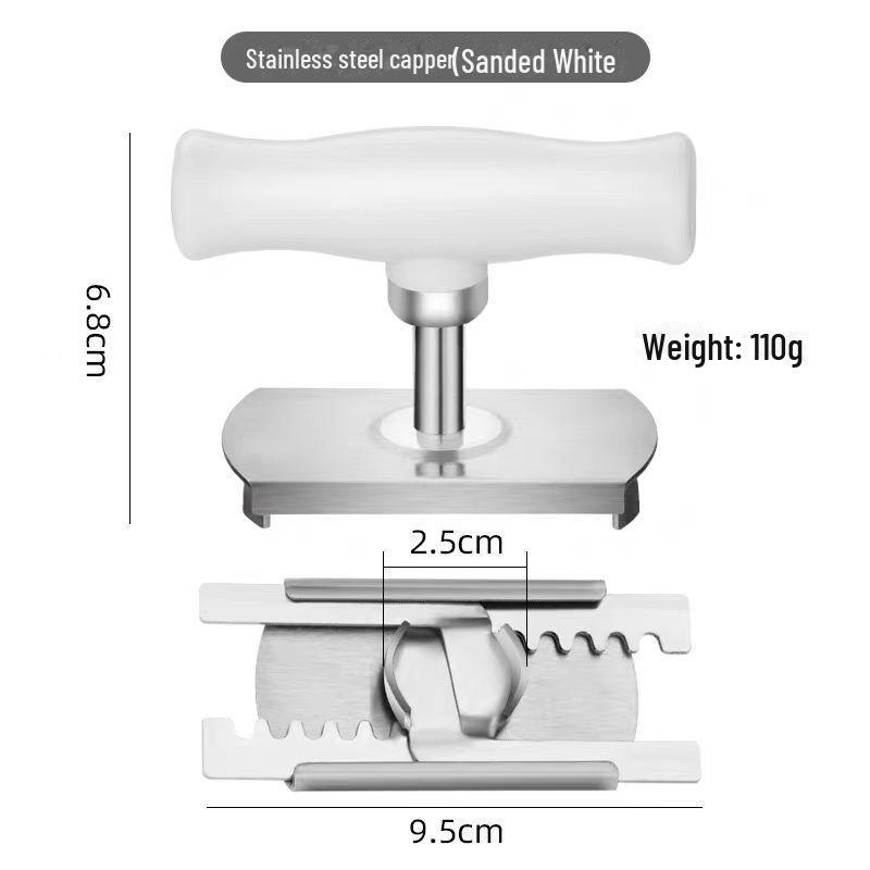 Stainless Steel Labor-Saving Can and Bottle Cap Opener