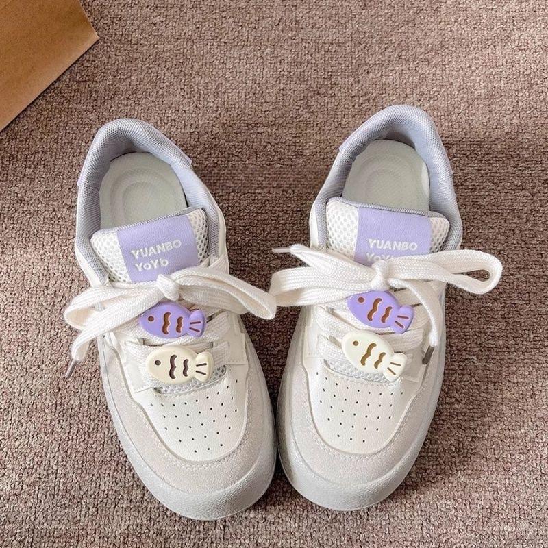 

Dopamine niche original gray purple thick baseplate shoes women s 2025 spring new student versatile casual moral training shoes 40 фиолетовый