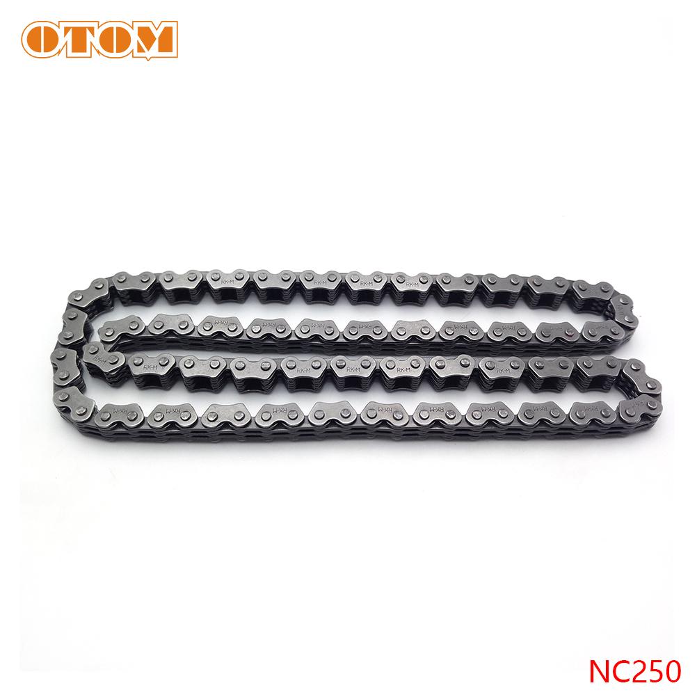 OTOM Camshaft Timing Chain For ZONGSHEN RK-M NC250 NC450 Dirt Bike Motorcycle Engine Accessories