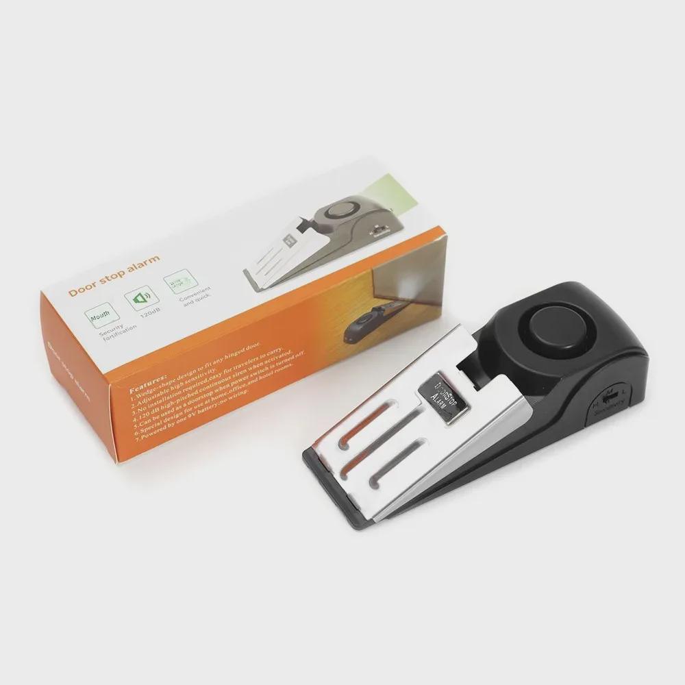 Smart Push-Type Door Blocker and Alarm for Home, Shop, Travel, and Security