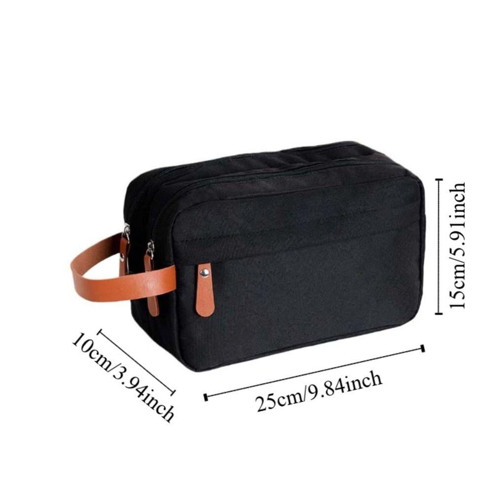 Cosmetic Storage Men Wash Bag Oxford Cloth Makeup Bag Simple Fashion Travel Storage Bag  Toiletries