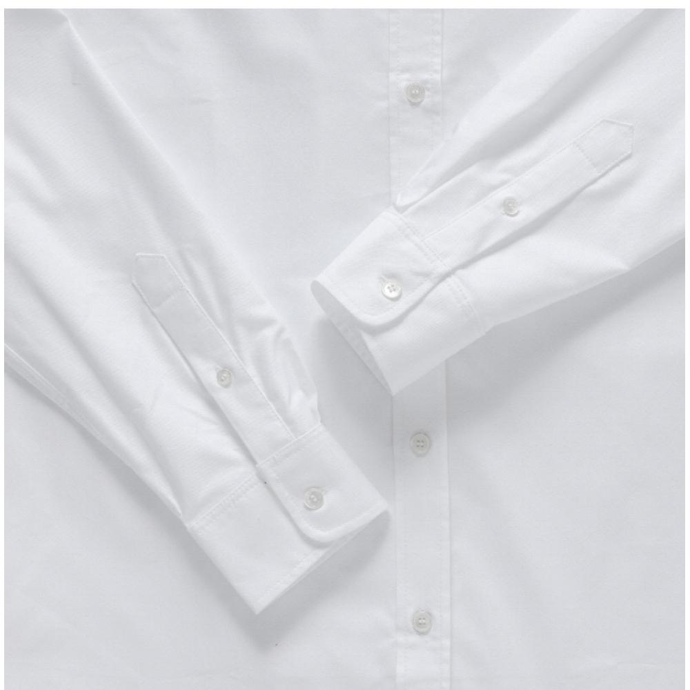 Maison Kitsune Km00488wc2010 P100 Dressed Fox Patch Mens Shirt