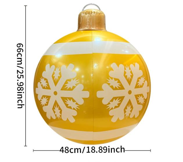 Giant Inflatable Christmas Ball Outdoor Inflatable Decoration Multiple Styles Christmas Party Snowman Inflatable Decorate Ball