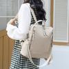Fashion Ladies Faux Leather Backpack Purse Convertible to Shoulder Bag Water Resistant School Backpack Women's Tote Handbag Gift