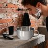 5 Stainless Steel Shaving Bowls Men Premium Grooming Essential Corrosion Resistant Bathroom Accessory