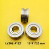 LV20251ZZ Sliding Rollers Bearing with Stainless Steel Groove Track Pulley for Communication Equipment and Automation Tools