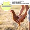 Chicken Reflective Vest Polyester Reusable     Chicken Harness for Hen   Geese