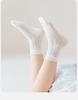 Girls' Summer Thin Cotton Mesh Lace Socks
