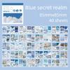 40 Stück DIY Scrapbooking Ästhetische Deko Sticker INS Journal Zubehör Neues Washi Papier Tagebuch Album