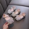 Summer-autumn New Style Ladylike Baby Girl Girls' Princess Rhinestone Flat Shoes, Leather Shoes, Dance Performance Shoes
