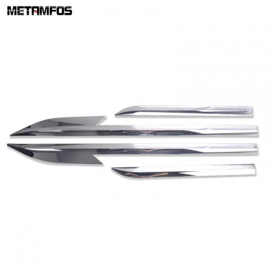 For Hyundai Venue - 2024 2025 Chrome Door Side Line Strip Body Skirt Molding Trim Sticker Accessories Car Styling
