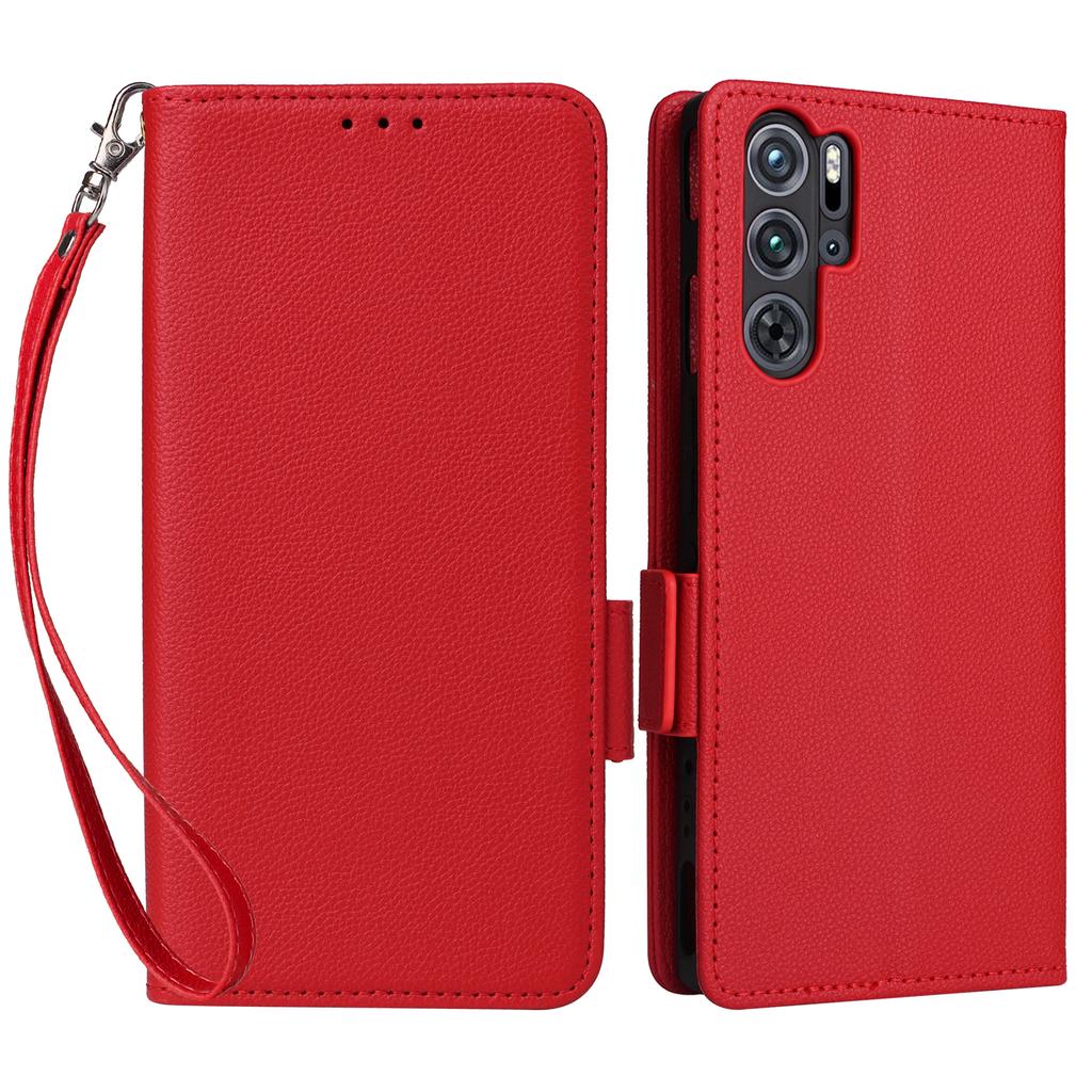 For ZTE nubia Red Magic 9 Pro 5G/9 Pro+ 5G Phone Folio Case Litchi Texture Wallet Cover