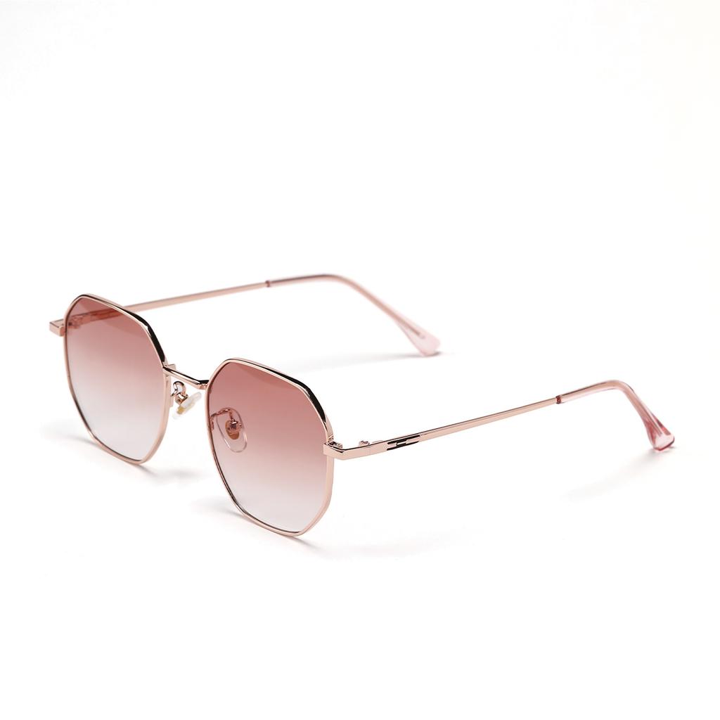 Lunettes 63020 Visage Large Prise de Vue Physique Lunettes de Soleil Adulte, Lunettes de Soleil en Métal