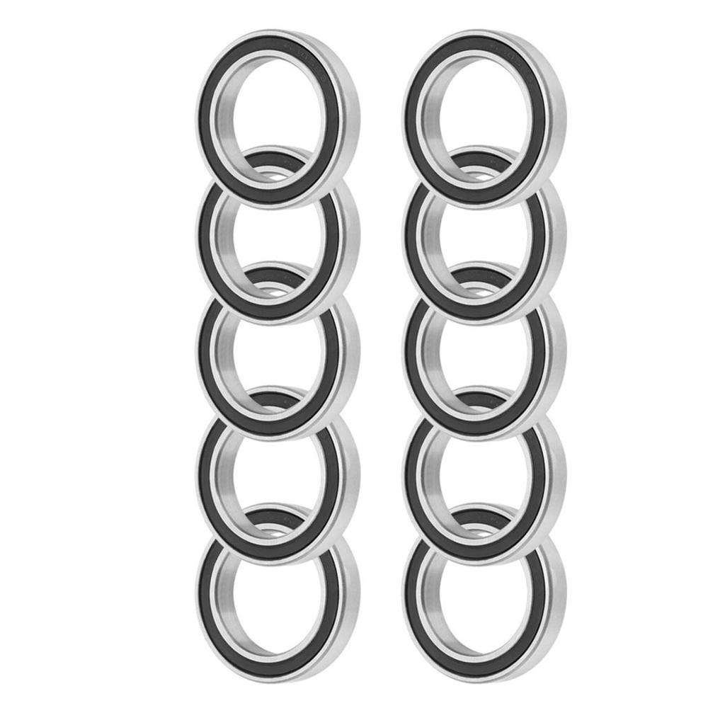 10pcs 68052RS Rubber Sealed Deep groove Ball Bearings 25mm*37mm*7mm