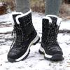 Fashion Winter Women Boots  Autumn Winter Plush Waterproof Anti Slip Platform Super Warm Lace Up Non-slip Outdoor Snow Boots 2025