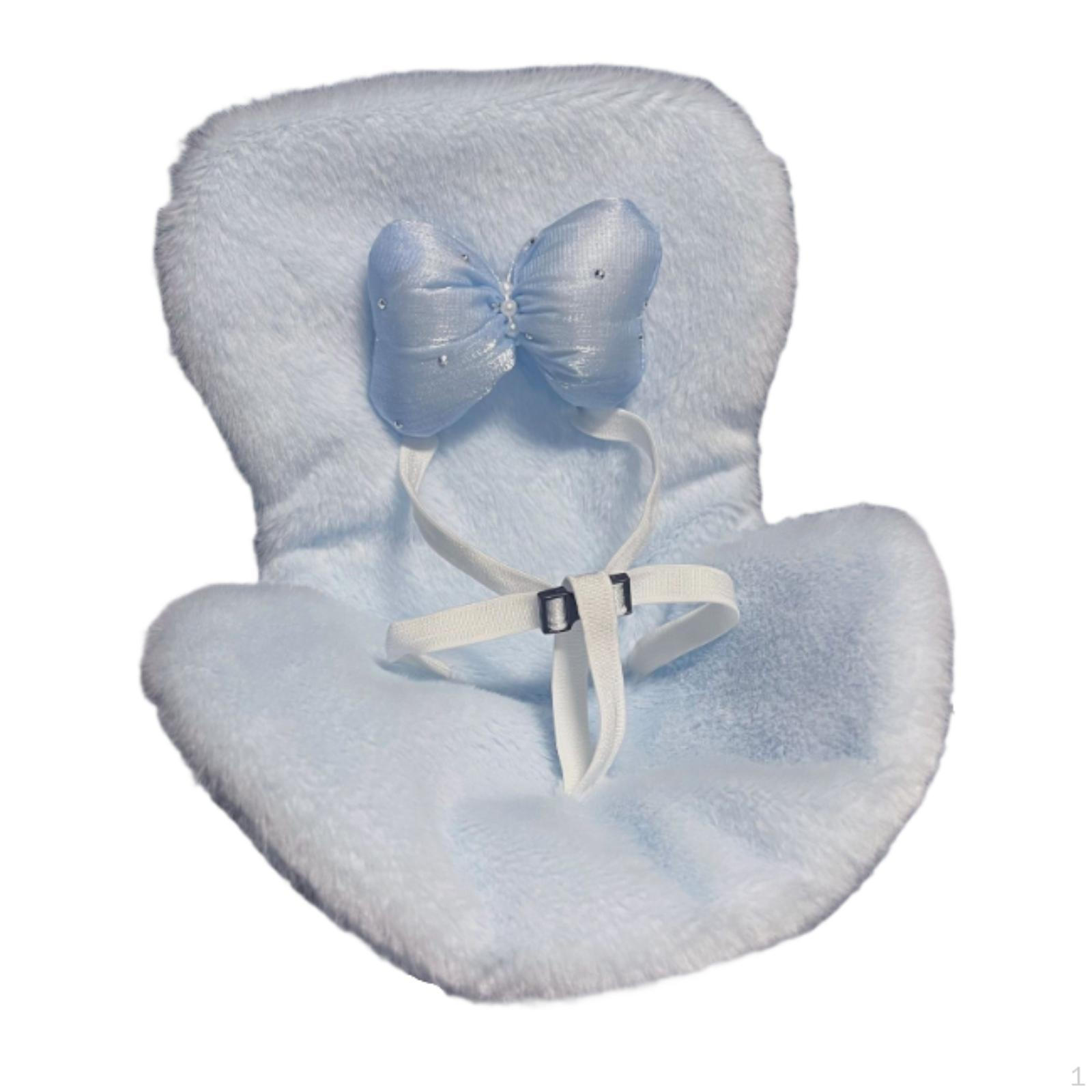 

Детское автомобильное сиденье для кукол, стильный декоративный ремень безопасности для ролевых игр, мягкий для кукол