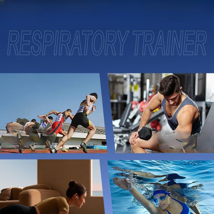 Výbuchy Přeshraniční fitness trenažér Přenosný Vital Capacity Trenažér břišního dýchání Nastavitelný odpor