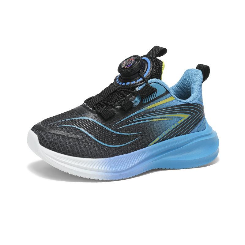 Children's Sports Shoes for summer2026New Breathable Double-mesh Chitu Running Shoes for Boys, Lightweight and Non-slip, Suitable for Older Children