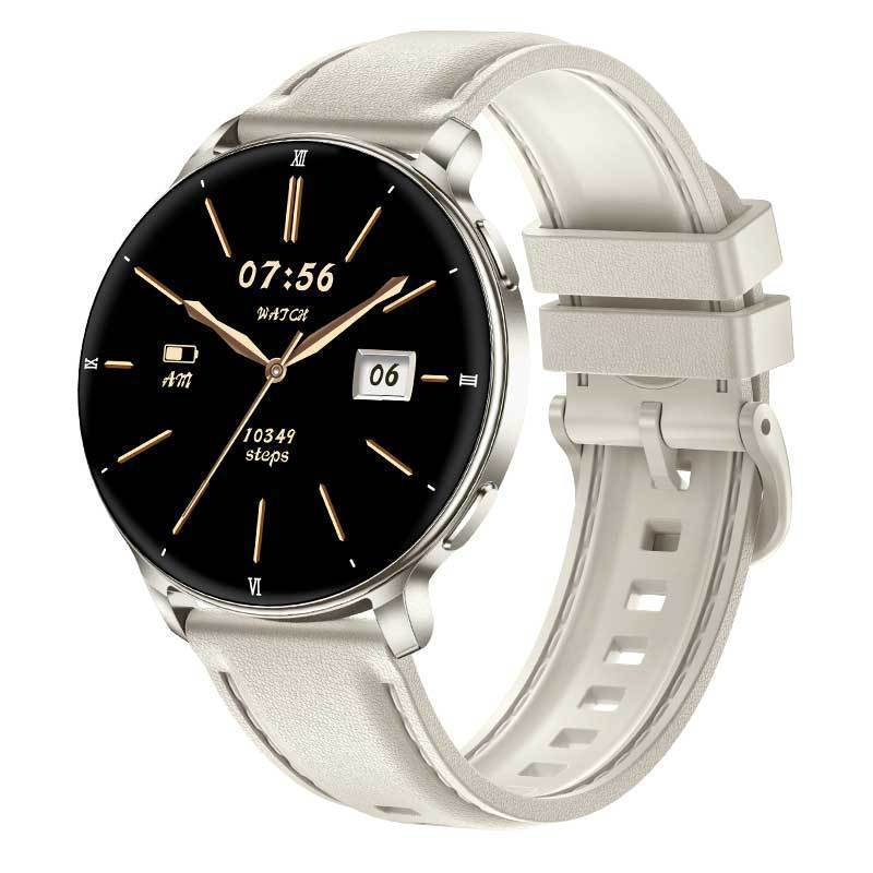 New AMOLED-screen HT39 Smartwatch Stylish Couple's Timepiece Heart-Rate Monitoring for Calling Fitness Tracking Life