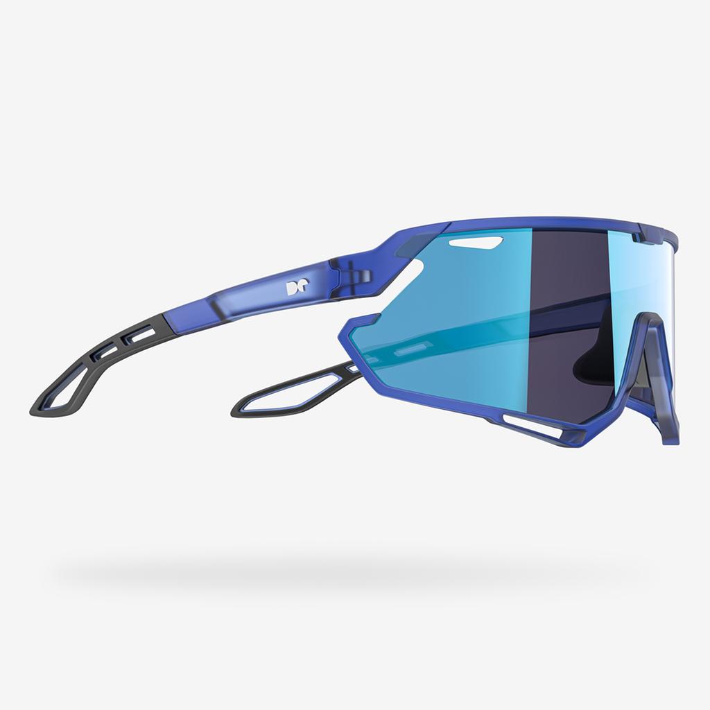 Pedalle Dotpht Trippy Sport Sunglasses - Blue