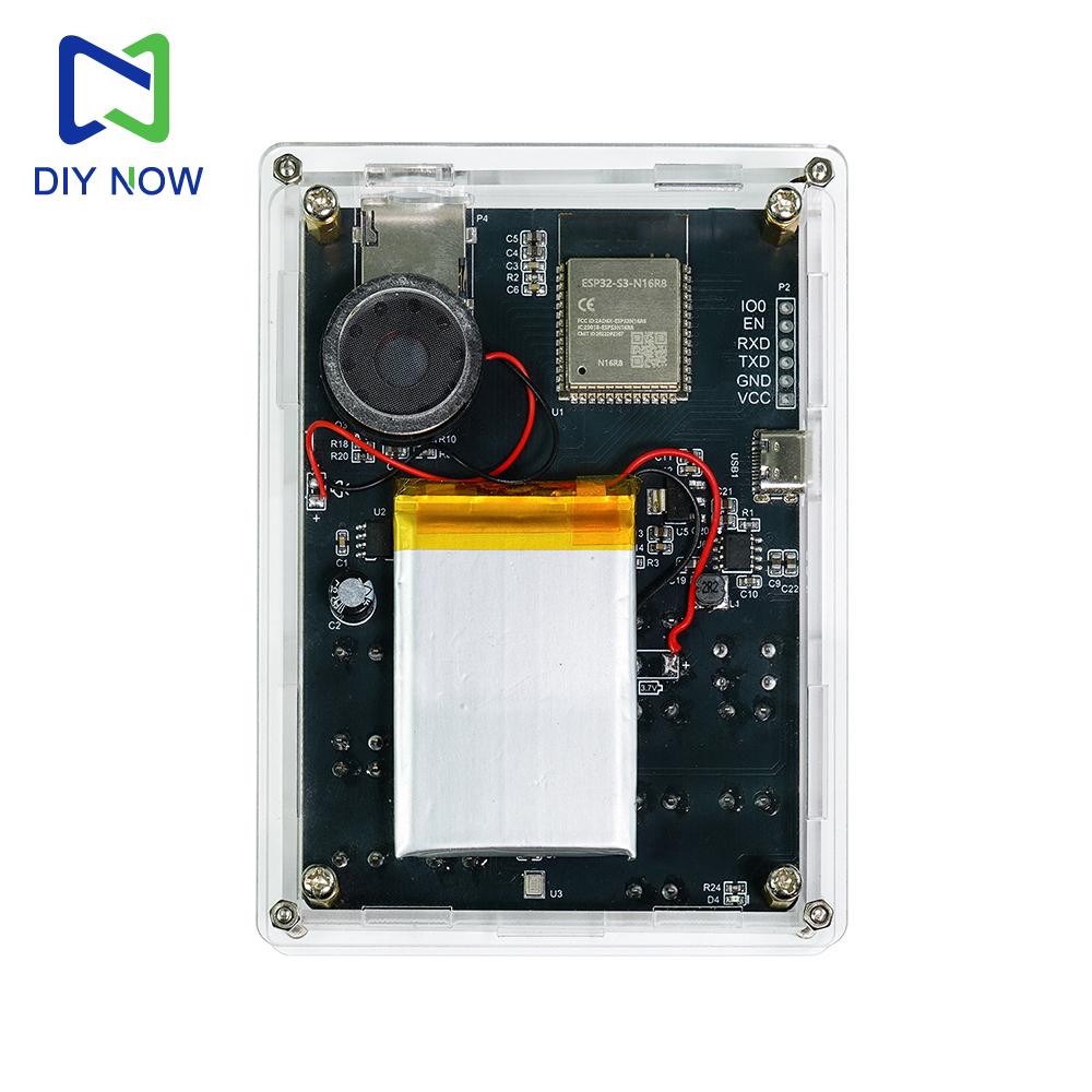 Game Console Electronic DIY kit Handheld Device Weather Display and Clock XiaoZhi AI Robot Soldering Practice Game Console kit