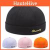 Cap Stwnning Letters Adjustable Breathable Round Top Hat Headwear Skullcap Gift