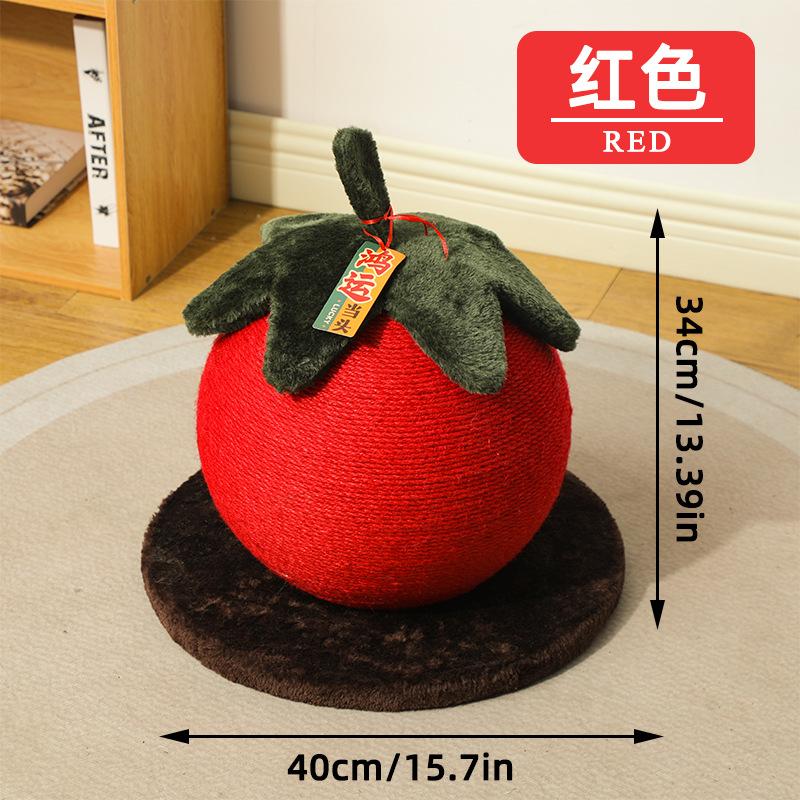 

Persimmon treeClimbing Frame Sisal Cat Tree Detachable Stable Base Scratch-Resistant Durable Cat Bed For Indoor Cats persimmon красный