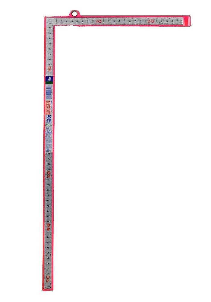 

Shinwa Sokutei Curved Ruler Masterpiece Same Size Ironwork 50cm 10640