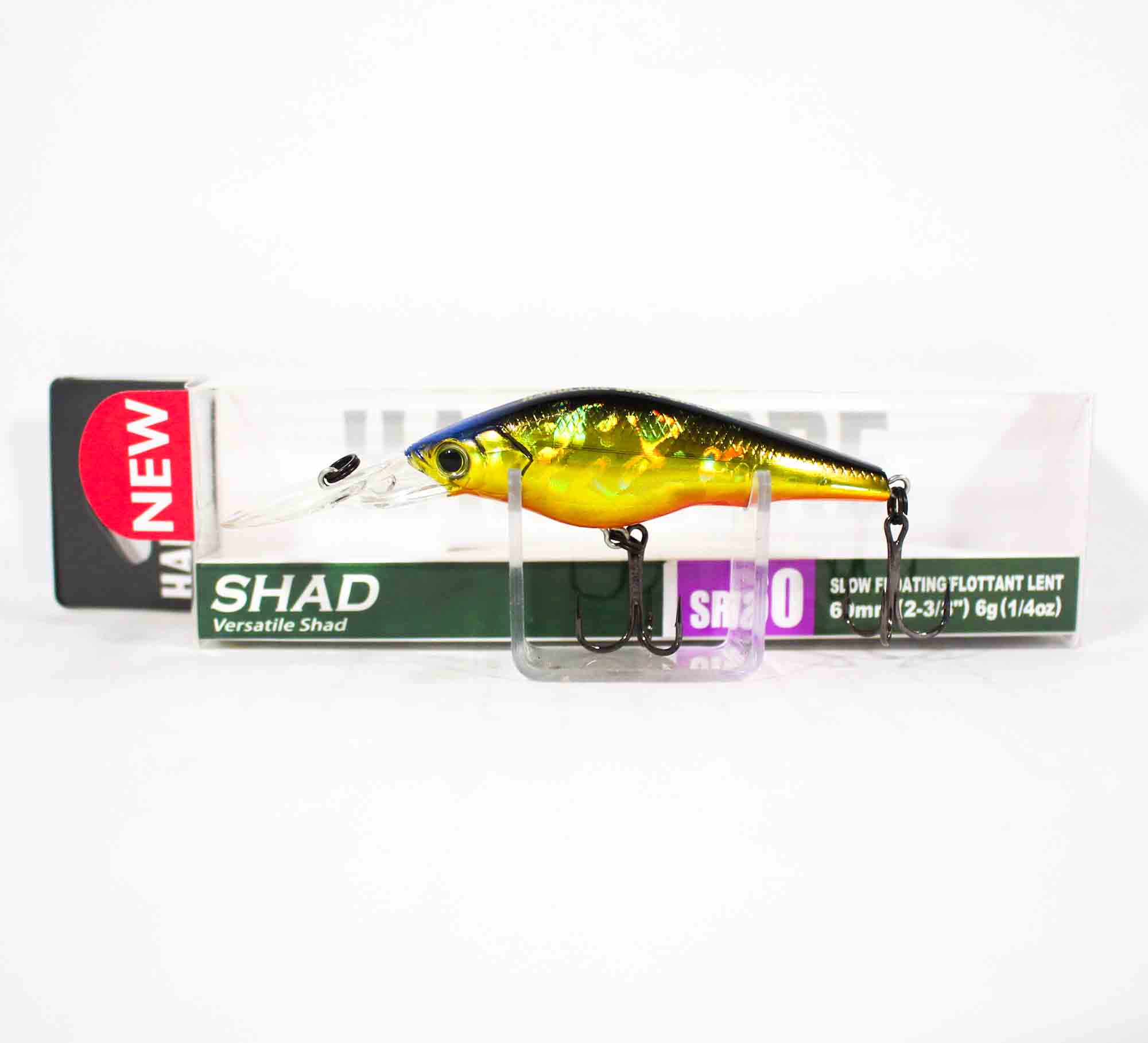 

Медленно плавающая приманка Yo Zuri Duel Hardcore Shad SR 60SF R1382-HGSN (7163)