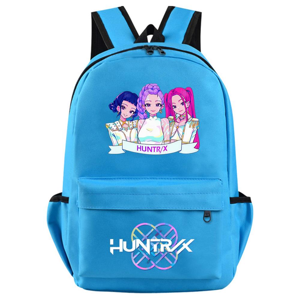 Anime Kpop Demon Hunters Printed Backpack for Teenager Student Girl Boy Bookbag Schoolbag Women Large Capacity Travel Bag Kid Gift Rucksak