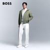 BOSS Men's Washable Poplin Hooded Jacket