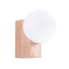 Wall Lamp Bulbo 1 G9 Natural Wood Wood Sollux Sl.1682