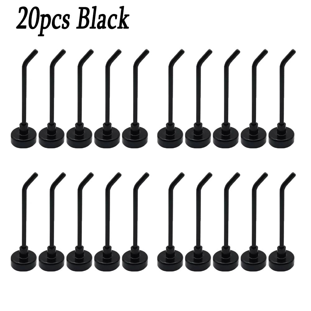 5/20pcs Strong Magnetic Hook Multi Purpose Suspension Removable Bracket Household Towel Kitchen Bar Storage Hooks Storage Tools
