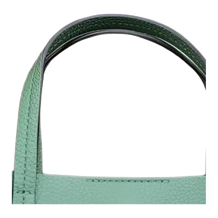 Tory Burch Blake Litchi Pattern Design Tote Bag Women Tote Green 85985-303