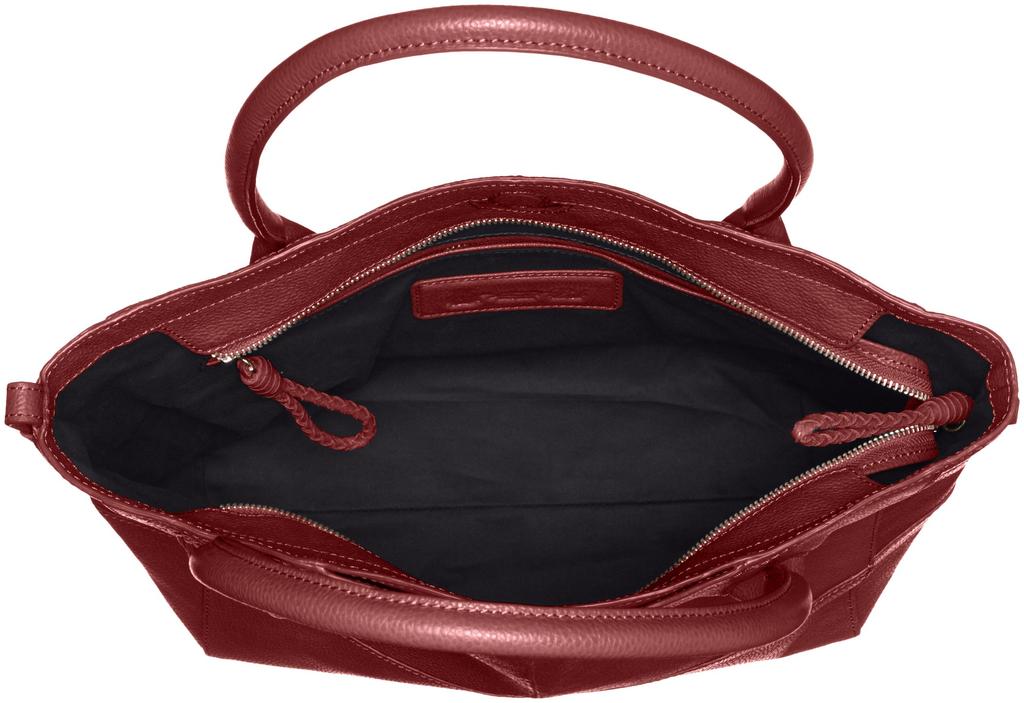 P.I.D.. SUBIR Ledertasche, PAM102 RD, Rot