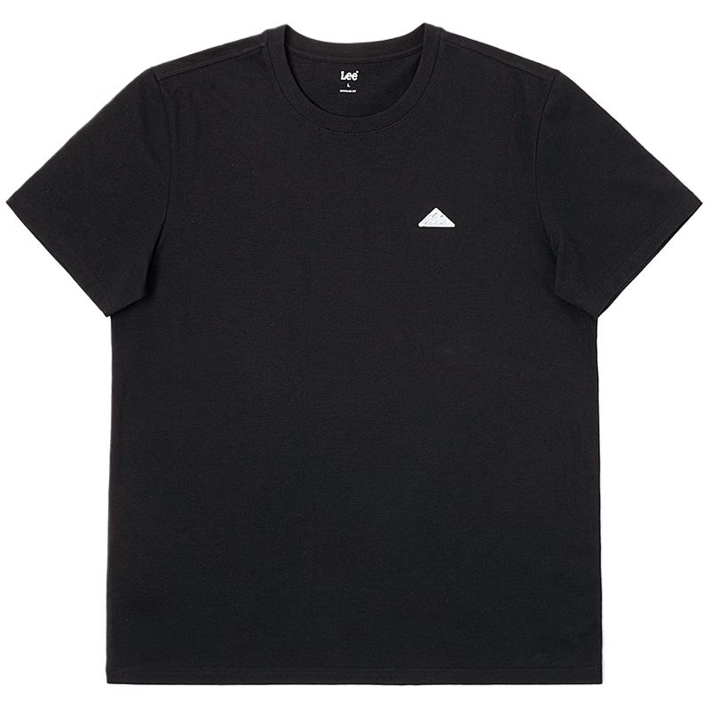 Lee Men s 2025 New Arrival Standard Fit Triangle Logo Crew Neck T-Shirt M 4340₽