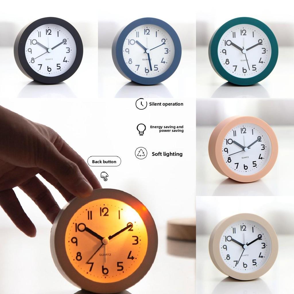 Childrens Bedroom Alarm Clock With Night Light And Battery Power For Kids Learning