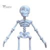 Decorazione Atmosferica per Acquario di Halloween Scheletro Danzante, Scheletro Mobile con Articolazioni Azionato da Bolle, Ornamento Subacqueo Horror, Realistico