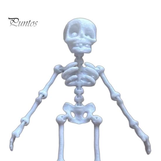 Decorazione Atmosferica per Acquario di Halloween Scheletro Danzante, Scheletro Mobile con Articolazioni Azionato da Bolle, Ornamento Subacqueo Horror, Realistico