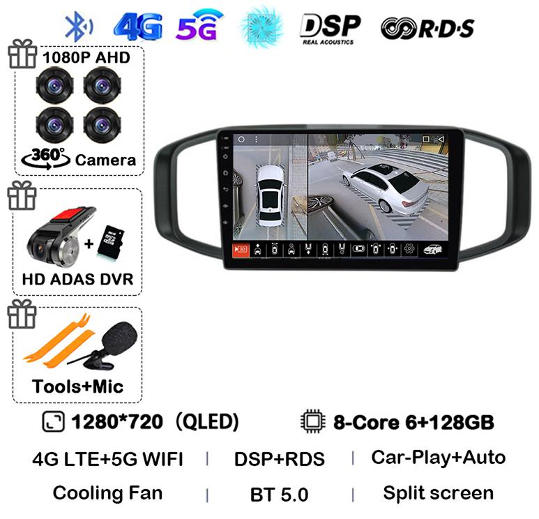 Android 14 Carplay Auto Car Radio For Morris Garages MG3 2017 2018 2019  Multimedia Video Player GPS Navigation Stereo Audio