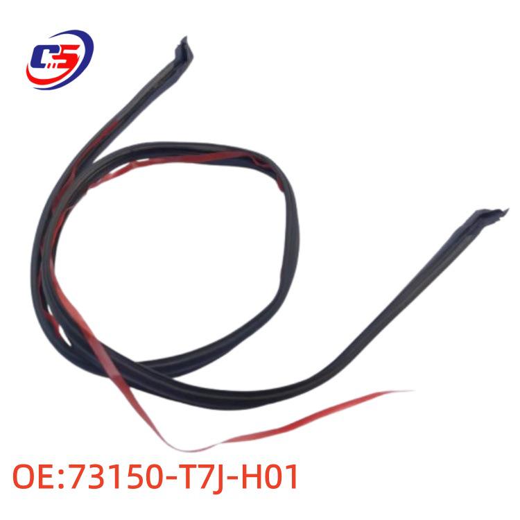 73150-T7J-H01 Front Windshield Seal for Vezel/XR-V/Xuanwei (2014-2022 Models) Upper Sealing Strip for Front Windshield