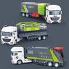 Inertia Large Sanitation Garbage Truck Toy Model for Kids