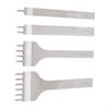 Precise Leatherworking Tool With AntiFatigue Grip Leather Hole Fork For Craft And Hobbyists Tool