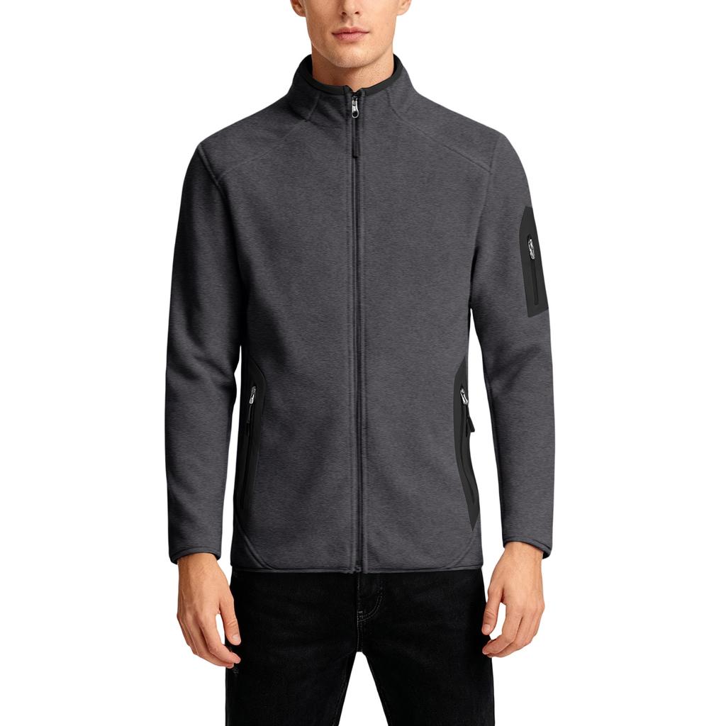 Pánská fleecová kolekce Bunda Kabát Kompozitní fleece Udržuje teplo Móda Outdoor
