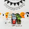 10pcs/bag Easy To Assemble Biscuit Ghost Paper Box Card Paper Cake Packaging Box  Halloween Party