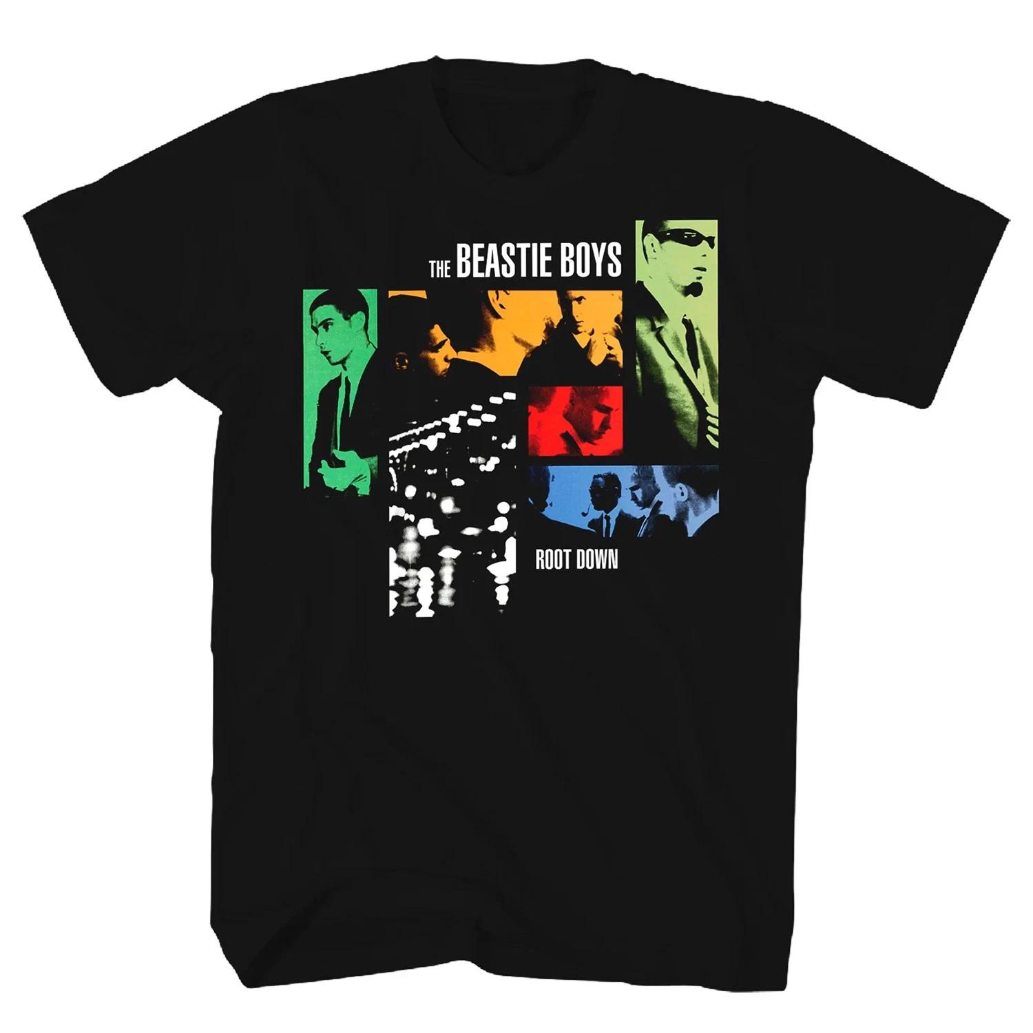 Men s Beastie Boys Root Down T-shirt Medium Black XXXL