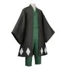 Horké Anime Bleach Cosplay Urahara Kisuke Gotei 13 Kostým Kimono Uniforma Plášť Vrchní díl Kalhoty Klobouk Oblek Pro Halloween Karnevalovou Párty