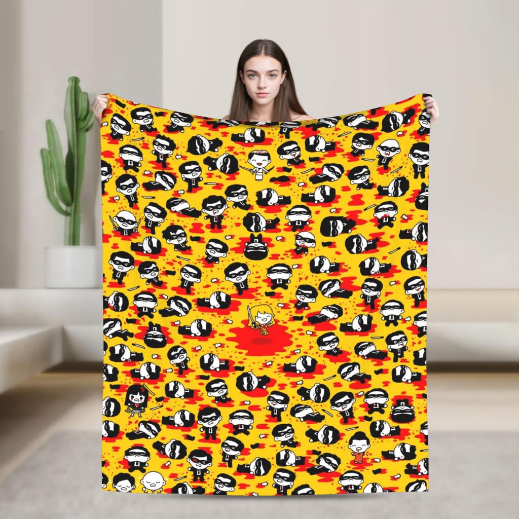 Kill Bill The Whole Bloody Affair Blankets Quality Warm Soft Bedding Throws Winter Girls Boys Outdoor Funny Bedspread