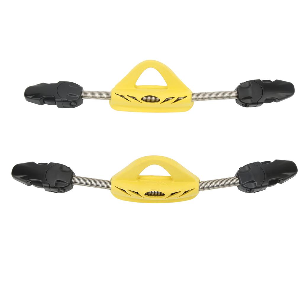 Scuba Diving Stainless Steel Spring Fin Strap with Quick Release Buckles Diving Equipment M Size